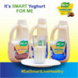 Coconut fruit-soymilk yoghurt